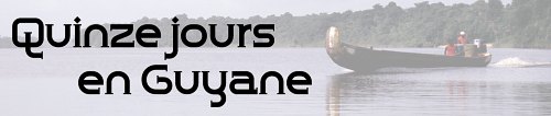 Quinze jours en Guyane
