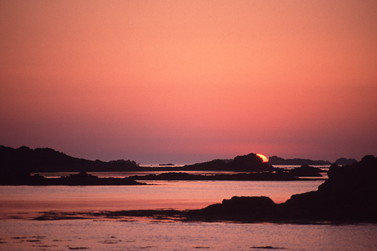 Soleil couchant